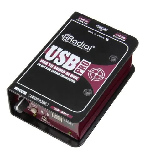 Radial USB-PRO DiBox aktywny z USB Dodaj do koszyka