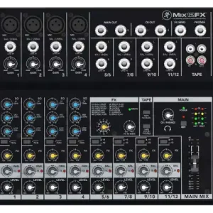 Premium Mackie MIX12FX mikser audio