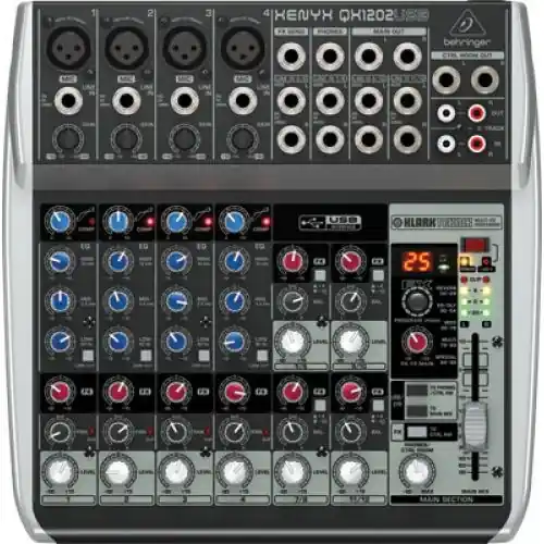 Tylko do końca tygodnia Behringer QX1202USB 12-kanałowy mikser z interfejsem USB