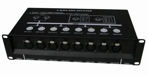 Oferta limitowana Fractal Split 8 Box splitter DMX