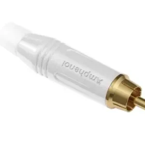 Amphenol ACPR-WHT wtyk RCA. Hit cenowy