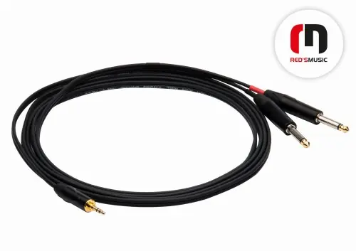 Bestseller REDS Kabel AU17100 2xJack 6.3m x 1xJack 3.5mm stereo 10m