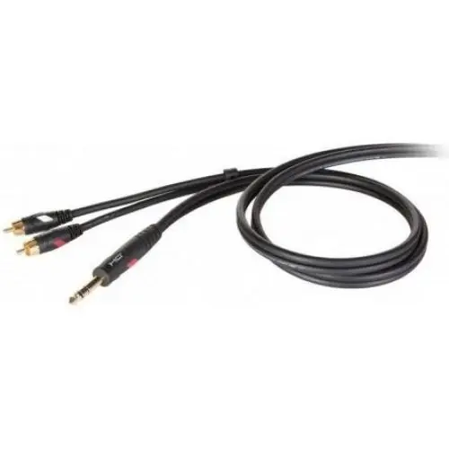 Die Hard DHG530LU3 - Kabel audio stereo jack M - 2 x RCA M 3m przewód audio Kup online