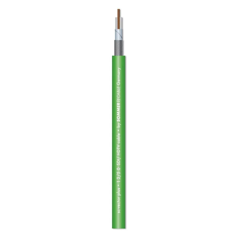 Oferta limitowana Sommer SC-Vector Plus - kabel wideo, szpula 100m przewód audio