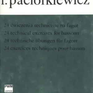 PWM 24 膰wiczenia techniczne na fagot R. Paciorkiewicz Okazja