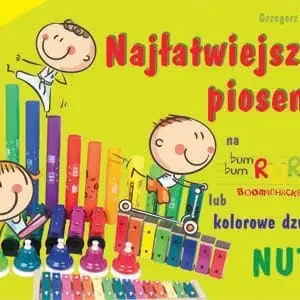 Bezpieczne zakupy Absonic Najłatwiejsze piosenki na Bum Bum Rurki lub kolorowe dzwonki - NUTY