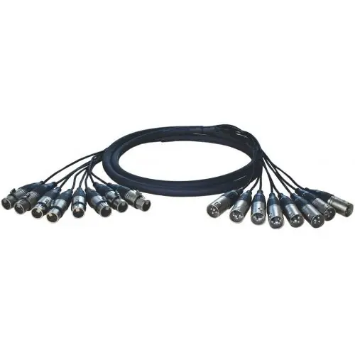 Alva X8X8Pro5 - Kabel 8 x XLRm - 8 x XLRf 5m przewód audio Obniżka ceny