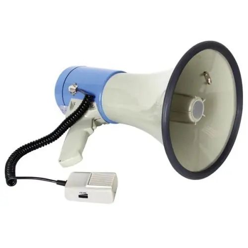 HQ POWER MEGAFON Z GNIAZDEM NA KARTĘ SD i USB - 25 W MP25FMU megafon Rabat