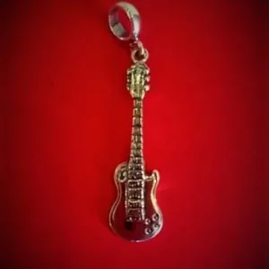 Gitara elektryczna LP wisiorek B056 Zniżka