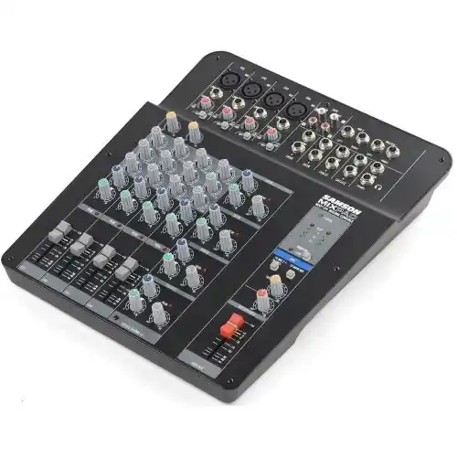 Zniżka Samson MixPad MXP124FX mikser audio 4 x MIC/Line