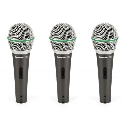 Tylko do końca tygodnia Samson Q6 XLR x3 zestaw 3 mikforonós dynamicznych