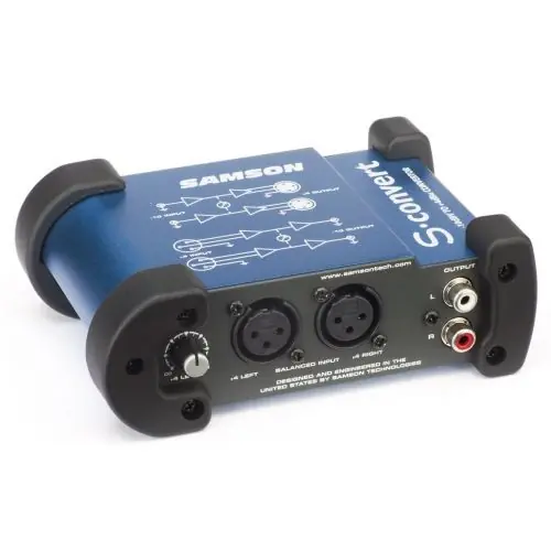 Samson S-CONVERT konwerter RCA - XLR Tylko dziś