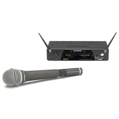 Bestseller Samson AX1/Q7 AIRLINE 77 (642.875MHz) zestaw bezprzewodowy z nadajnikiem AX1 ( plug - on ) i mikrofonem dynamicznym Q7 (642.875Mhz)