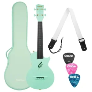 Cascha HH 2287 Carbon Fibre Ukulele Koncertowe MINT Set Wybór klientów