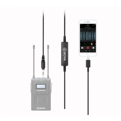 BOYA BY-35C-L adapter TRS 3,5 mm na złącze Lightning (dla iPHONEm iPAD) Kup online