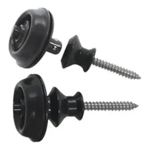 Super okazja Dunlop Straplok Dual Design Strap Retainer System (BK)