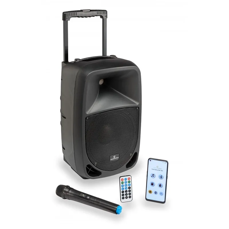 Soundsation GO-SOUND 10 AIR 360W - przenośna kolumna aktywna z Bluetooth / MP3 / Mikrofon bezprzewodowy / Aplikacja Android IOS Oferta limitowana