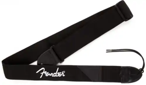 Bezpieczna płatność Fender Black Poly/White Logo