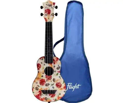 Bezpieczna płatność Flight TUS40 Pizza Soprano Travel Ukulele