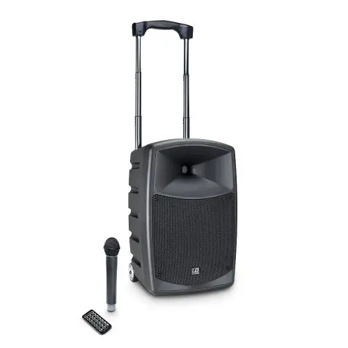 Zniżka LD Systems ROADBUDDY 10 Zasilana z akumulatorów kolumna Bluetooth z mikserem i mikrofonem bezprzewodowym