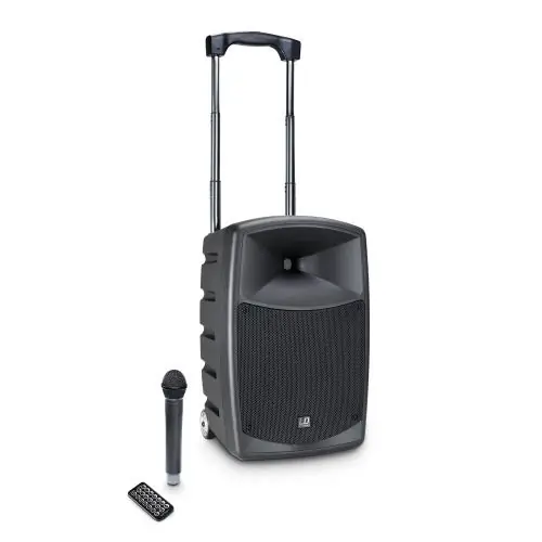 Taniej LD Systems ROADBUDDY 10 B6 Zasilana z akumulatorów kolumna Bluetooth z mikserem i mikrofonem bezprzewodowym
