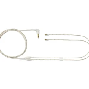 Darmowy zwrot Shure EAC 64CL 64" kabel wymienny 1/8" TRS M/F przezroczysty do Se215, SE315, SE425, SE535, SE846