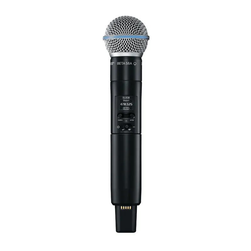 Darmowy zwrot Shure SLXD2/B58=-K59 (606 - 650 MHz) nadajnik doręczny z kapsułą Beta 58