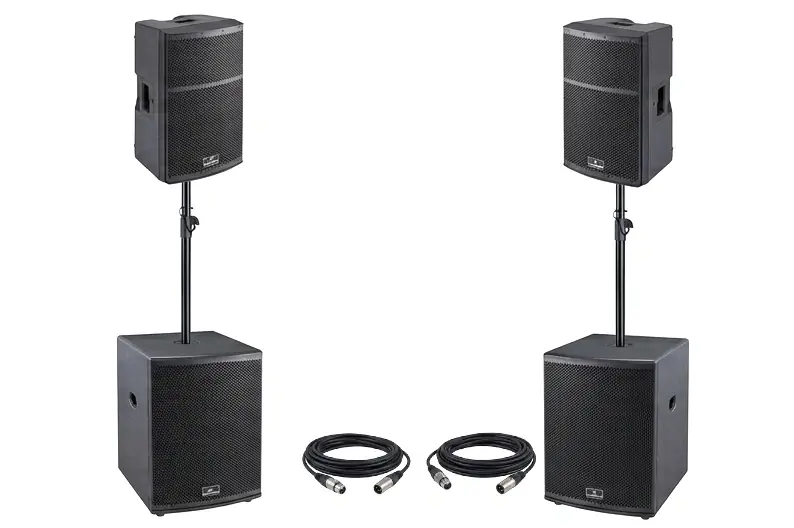 Wyprzedaż Soundsation Hyper-Pro Plus z subwooferem – zestaw nagłośnieniowy