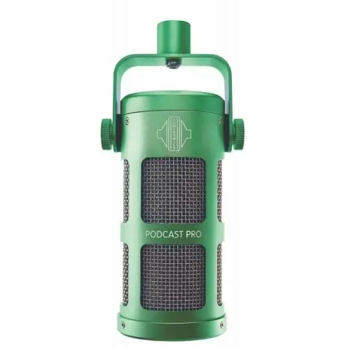 Obniżka ceny Sontronics Podcast Pro Green mikrofon