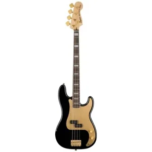 Squier 40th Anniversary Precision Bass Gold Edition, Black Hit sprzedaży