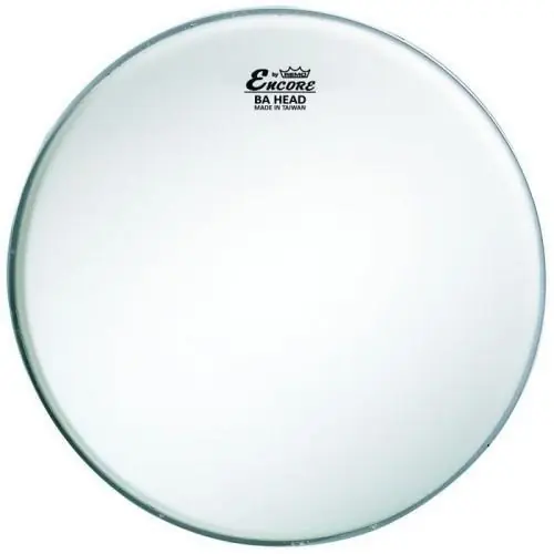 Encore by Remo Ambassador Smooth White 18" - naciąg perkusyjny basowy Wysoka jakość