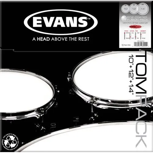 Oferta Evans TomPack EC-2 Coated Fusion zestaw naciągów perkusyjnych