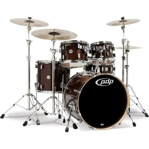 PDP CONCEPT Maple PD805.903 Transparent Walnut Lacquer + Hardware Pack perkusja akustyczna Łatwy zwrot