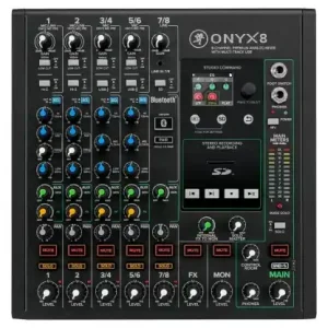 MACKIE ONYX 8 Łatwy zwrot