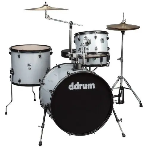 Ddrum D2 Rock Silver Sparkle perkusja akustyczna Wyprzedaż