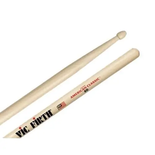 Dostępne od ręki Vic Firth Pałki perkusyujne 8D pałki perkusyjne
