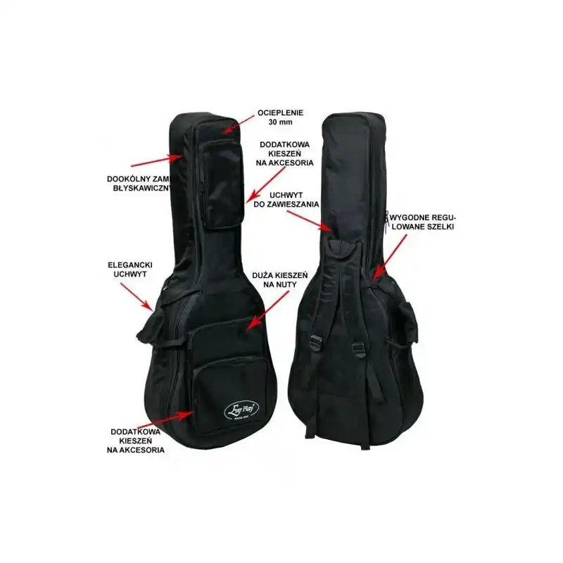 Bestseller Pokrowiec Ever Play 500C na gitarę klasyczną