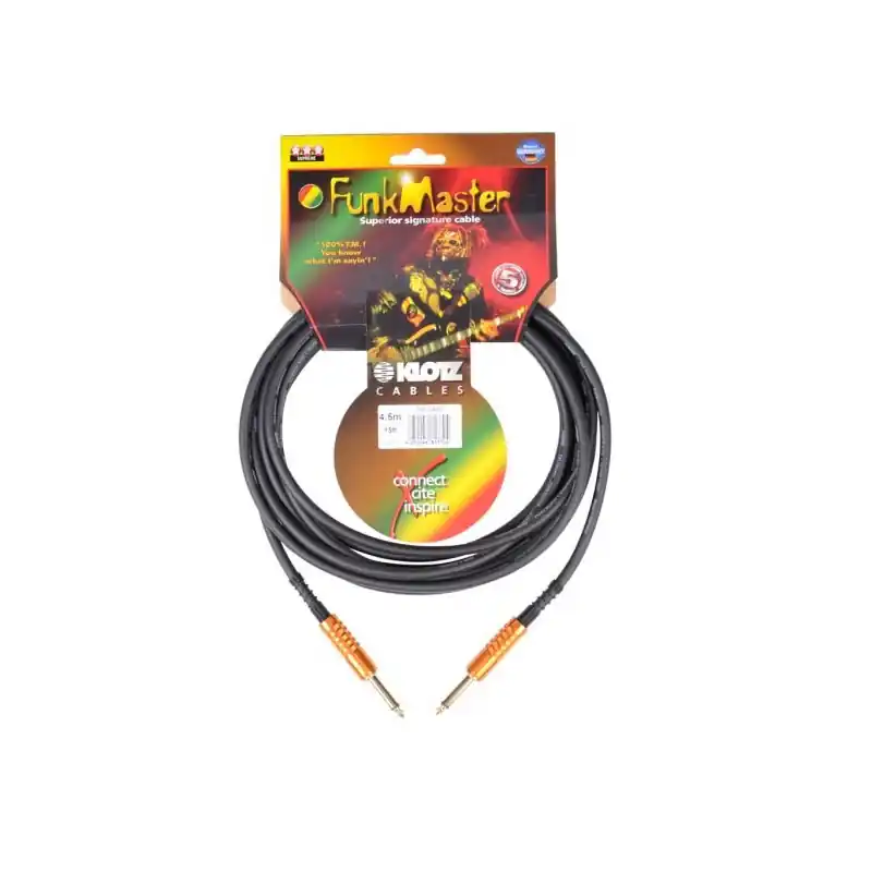 Dodaj do koszyka Kabel Klotz Funk Master 6 M Jack Prosty TM0600