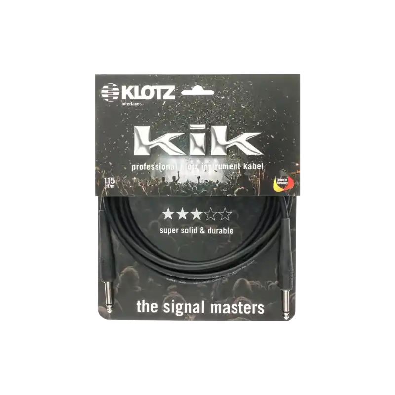 Kup teraz Kabel Klotz KIK 4,5m Jack Prosty KIK 4.5PPSW
