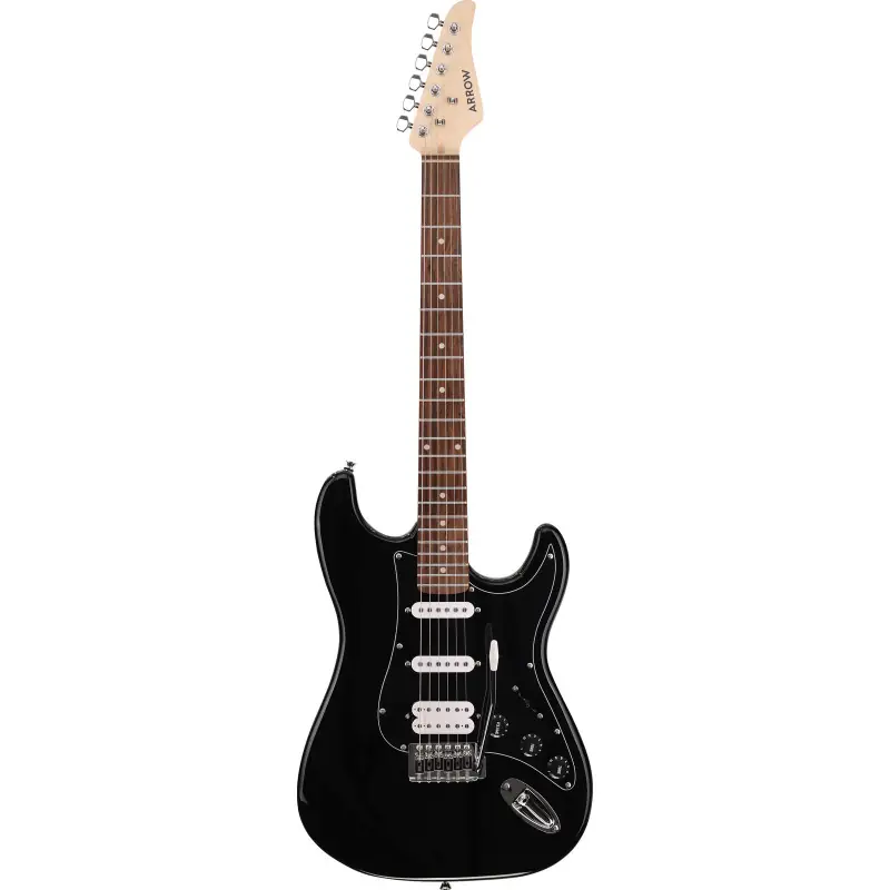 Wyprzedaż Arrow Tonecaster ST 211 Abyss Black Rosewood/Black