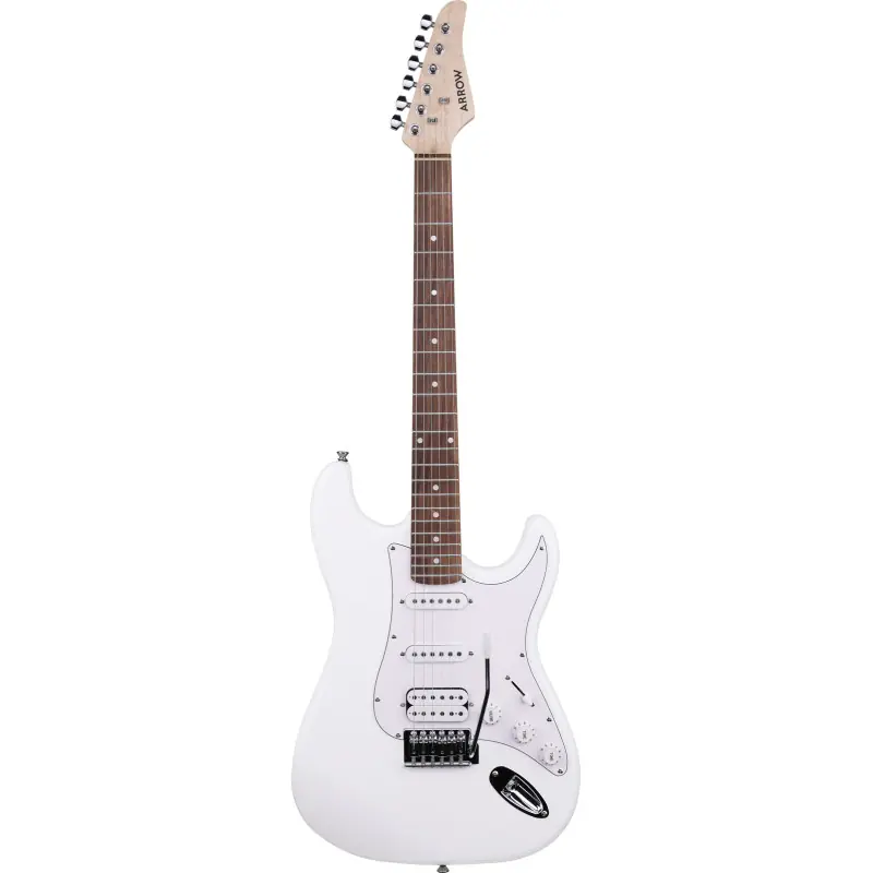 Super okazja Arrow Tonecaster ST 211 Snow White Rosewood/White