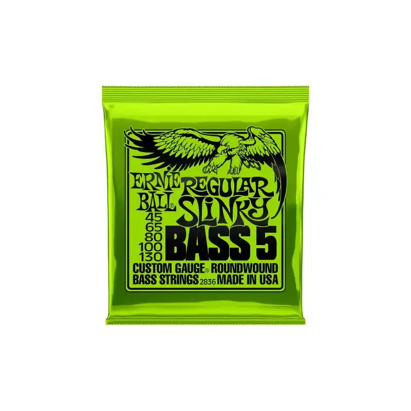 Struny Ernie Ball do gitary basowej 5-strun 45-130 2836 Promocja