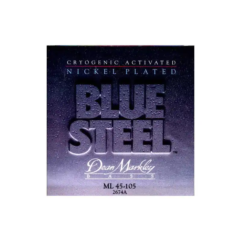 Zamów teraz Struny Dean Markley Bass.45-105 Blue Steel Nickel 2674 A