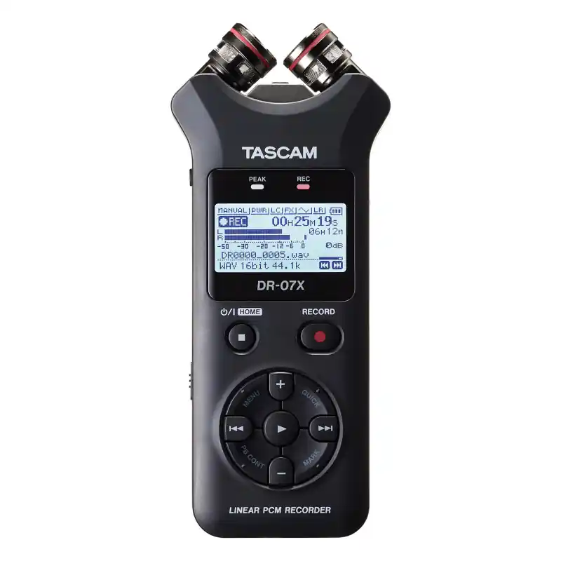 Nowy Tascam DR-07X rejestrator cyfrowy