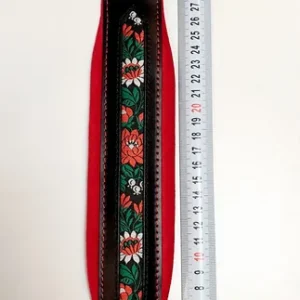 MILENE pas basowy do akordeonu FOLK 32 cm Czerwony Bezpieczna płatność