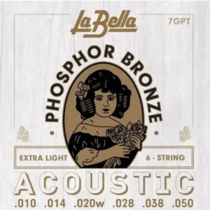 Cena promocyjna La Bella 7GPT Phosphor Bronze 10-50