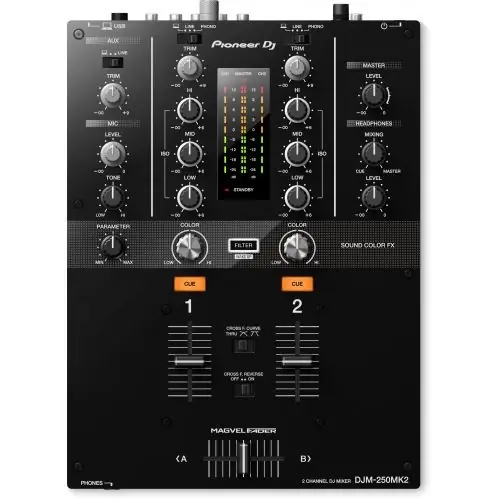 Pioneer DJM-250MK2 mikser DJ Darmowy zwrot