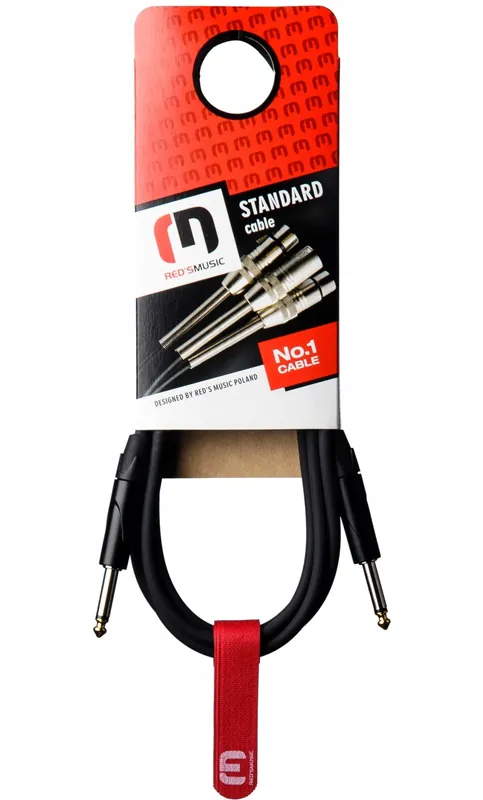 Kabel instrumentalny RED‘S Music 3m Najlepsza cena