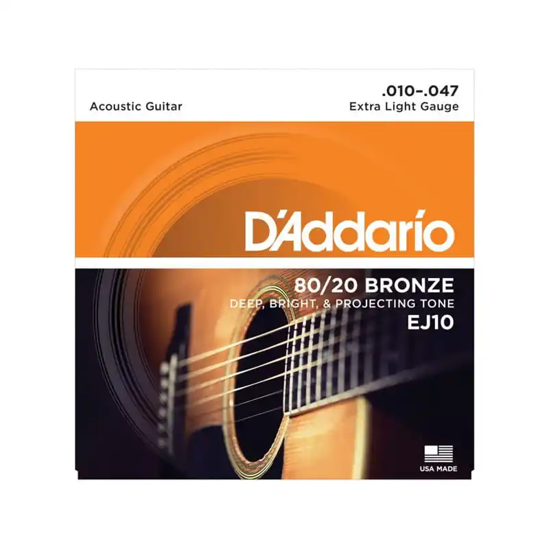 D‘Addario EJ10 80/20 Bronze Extra Light Niska cena