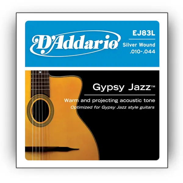 Zniżka D‘Addario EJ83L Gypsy Jazz 10-44